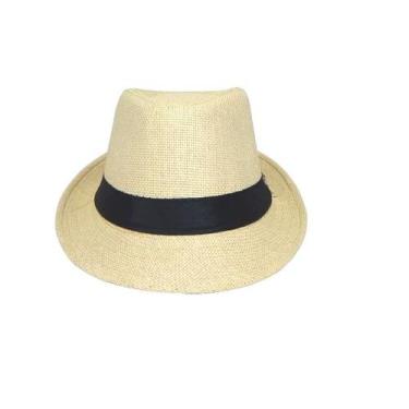Imagem de Chapéu panama bege aba curta feminino/ masculino - Lynx produções
