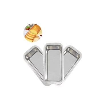 Imagem de Kit De 3 Forma De Pão, Bolo Inglês, Gelo Número 1 De 24 cm Alumínio Po