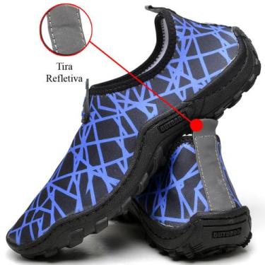 Imagem de Sapatilha Hibrida Água Areia Praia Pesca Caiaque Jet-ski - bergally, A