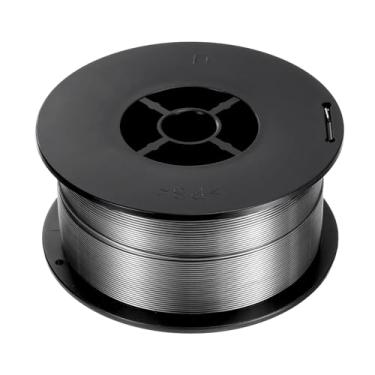 Imagem de HARFINGTON Flux Core MIG Fio de solda E71TGS 0,030 polegadas 0,9 kg Carretel de aço suave de baixo carbono fio MIG com baixo respingo para soldagem a gás em todas as posições