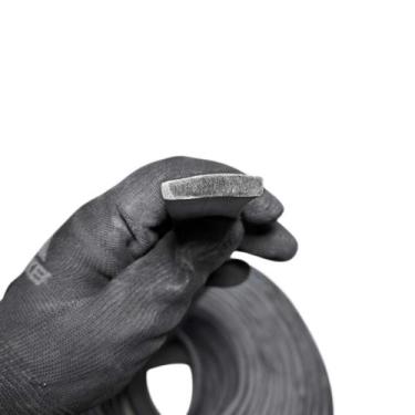 Imagem de Borracha Perfil Esponjoso Vedação Macio 25x5mm - 2 Metros - Borrachas 