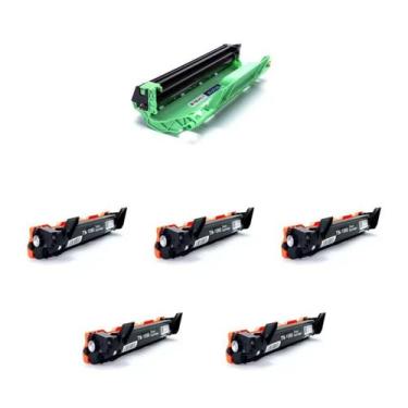 Imagem de Kit Cilindro Compatível Dr1060 + 5 Toner Tn1060 1602 Hl1212W - Maxtone