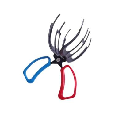 Imagem de menolana Alicates de pesca de metal peixe garra portátil Fácil de usar pinça de controle compacto e compacto multifuncional, fórceps de controle, Três Dentes