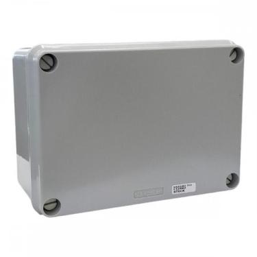 Imagem de Caixa Passagem Pvc Steck 30Cm X 22Cm Sobrepor Cinza Ip55 - Sex-322A