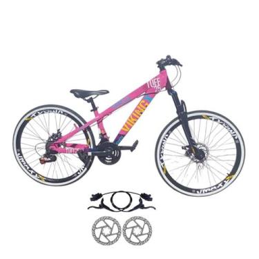 Imagem de Bicicleta Aro 26 Vikingx Tuff 25 Aluminio 21 Velocidades Freio Hidraul
