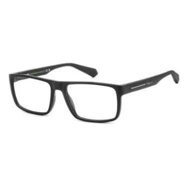 Imagem de Armação De Óculos Polaroid Pld D532 003 57 Preto Fosco-Masculino