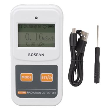 Imagem de FS 1000 Detector de radiação nuclear Energia compensou o Dosímetro Digital do Contador GM para Detecção de Radiação de Decoração e Laboratórios Nucleares Branco 116 x 60 x 25mm