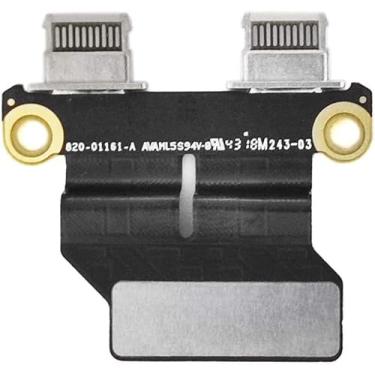 Imagem de A1932 A2179 A2337 Conector de tomada de alimentação CC I/O USB-C Porta de carregamento compatível com MacBook Air 33.0 cm A1932 A2179 A2337 2018-2020 820-01161-A 821-01658-A 923-0281161-A 3