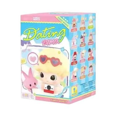 Imagem de Dimoo Date Day Series Blind Box Figura POPMART Brinquedos Da Moda Orna