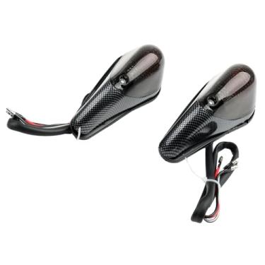 Imagem de iTobest Motorcycle Front Blinker Turn Signal Light Compatible with 1998-2007 Kawasaki Ninja EX250 Ex 250 250R(Smoke)