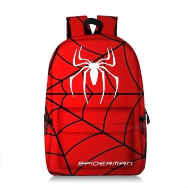 Imagem de Mochila de aranha mochila estilo de moda de estudante masculino