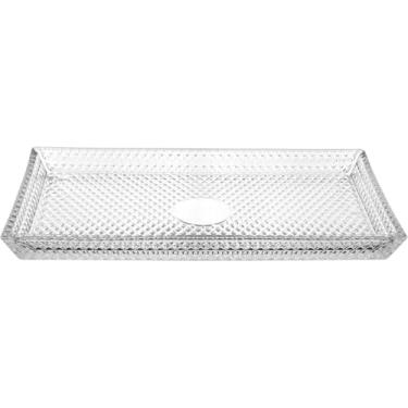 Imagem de PRATO RETANGULAR HOME&CO VIDRO 3x33x18cm TRANSPARENTE