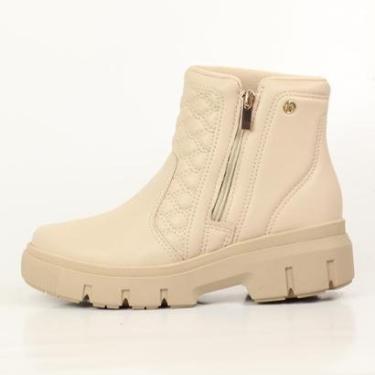 Imagem de Bota Kolosh Cano Curto Matelasse Ziper-Feminino