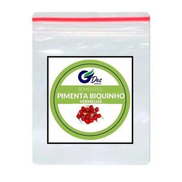Imagem de Sementes de Pimenta Biquinho 100 unidades - GDEZ