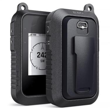 Imagem de XSDtech Capa de silicone compatível com Garmin eTrex SE - preta