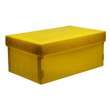 Imagem de Caixa Organizadora Top Line Sapato 28X17X12Cm.Am - DELLO