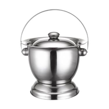 Imagem de FashionCha Cuspideira de aço Inoxidável, Penico com Alça, Vaso Sanitário Portátil, Mictório, Garrafa para Crianças, Quarto