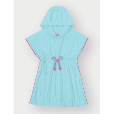 Imagem de Saida de Praia Feminina Infantil - 12613 - Cinti, Azul, 6