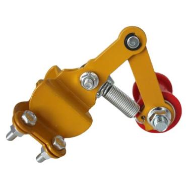 Imagem de Tensor universal de corrente de motocicleta com mola para minibike Dirt Pit Pro Dirt Bike (amarelo)