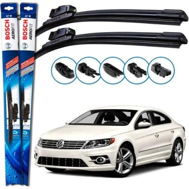 Imagem de Par Palheta Limpador Parabrisa Volkswagen CC 2015 2016 2017 Bosch