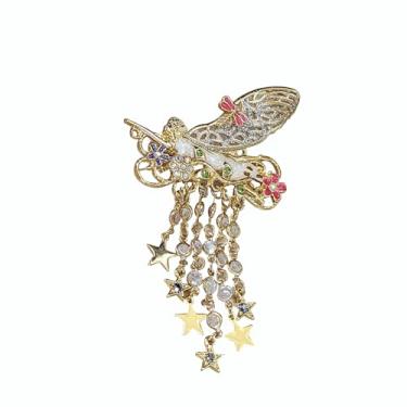 Imagem de Broche de flor para mulheres - Elegante feito à mão cristal e pérola strass boutonniere para chapéu, bolsa, terno, vestido, cachecol, acessórios de fantasia de xaile broches e alfinetes para mulheres