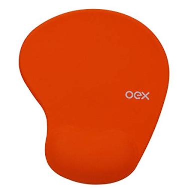 Imagem de Mousepad Gel Oex Confort Mp200 - Laranja