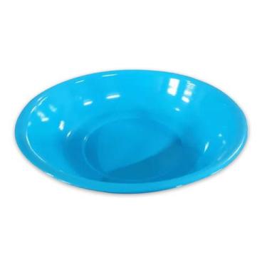 Imagem de Bacia de Ágata Azul Nº40 Esmaltada Rituais Umbanda 40cm - MetalGrif