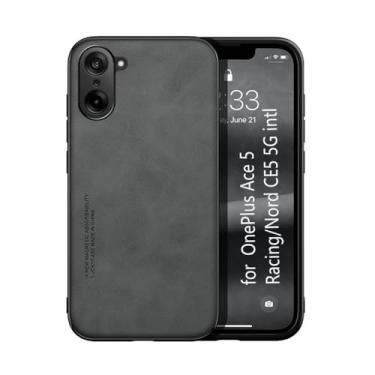 Imagem de Kepuch Silklike Capa para OnePlus Ace 5 Racing/Nord CE5 5G (Intl) - Case Placa de Metal Embutida - Preto