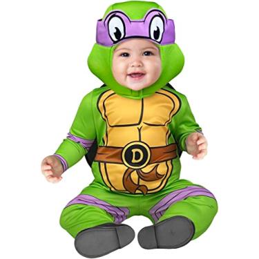 Imagem de InSpirit Designs Teenage Mutant Ninja Turtles Baby Classic Donatello Costume | Officially licensed | Infant costume | Group costume | Classic costume, M