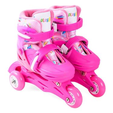 Imagem de Patins Unicornio 28 31 CV255276 Playfun Rs