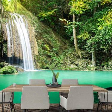 Imagem de Papel de Parede Paisagem Cachoeira Natureza Sala Painel - 024pcp - All