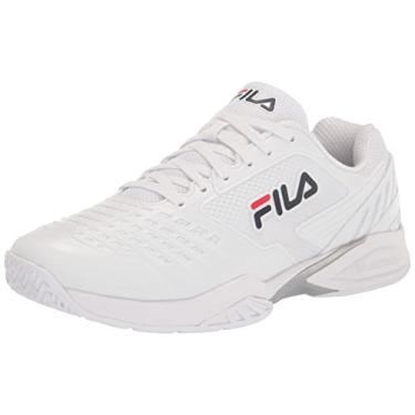 Imagem de Tênis feminino Fila Axilus 2 Energized, White/White/Fila Navy, 11