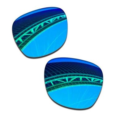 Imagem de LenzProse Lentes de reposição polarizadas de 1,5 mm para óculos de sol Ray-Ban Meta Wayfarer RW4006 50 mm, antiarranhões | Ajuste perfeito