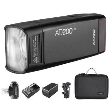 Imagem de Pocket Flash Godox AD200 Pro AD200Pro 200Ws 2.4G TTL Speedlite