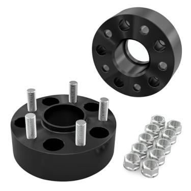 Imagem de Cmd motoring Espaçadores de roda centralizados 50 mm (2") forjados 5 x 100 - furo de 56,1 mm M12 x 1,25 pinos espaçador CNC compatível com Subaru BRZ, WRX, Impreza, Forester, Crosstrek, Outback