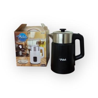 Imagem de Chaleira Elétrica Inox 1,5l 220v – Rápida E Segura Preto