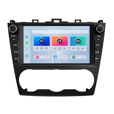 Imagem de Dasaita Android 13 estéreo automotivo para Subaru Forester 2016-2018 com carplay sem fio/Android Auto, rádio 8G + 256 GB, unidade de cabeça de tela sensível ao toque de 8 polegadas com botão,