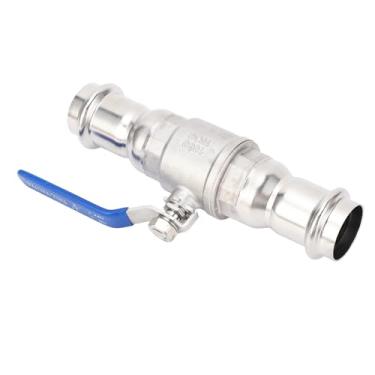 Imagem de YWBL-WH Aço Inoxidável 304 Campo Duplo de Tubo Completo Tipo 1-1/2 in Com 1000 Psi Wog, para água, óleo,