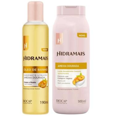 Imagem de Kit Ameixa Dourada 1 Sabonete Óleo 190ml + 1 Creme Loção 500ml Hidrama