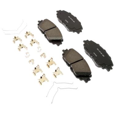 Imagem de ACDelco Kit de pastilhas de freio a disco frontal de cerâmica profissional 17D2076CHF1