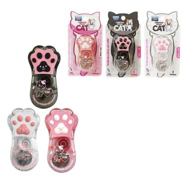 Imagem de Corretivo Roller Patinha Cat 5mmx6m - Sortido - Kz840 - Kaz