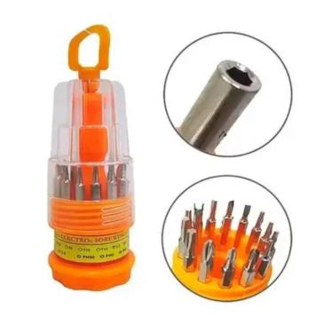 Imagem de Kit Ferramentas 16 Em 1 Multiuso Mini Celular Oculos Jogo Chaves Precisao Fenda Torx Allen Reparo Manutencao