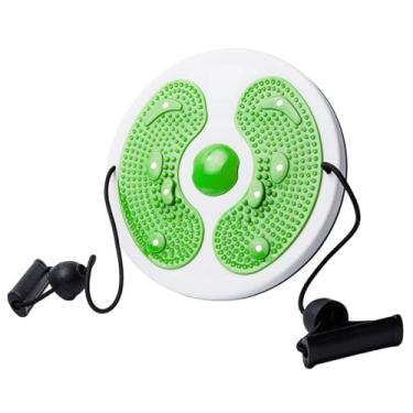 Imagem de Vaveren Prancha de exercícios Twist, máquina de torção de cintura, portátil, leve, antiderrapante, dispositivo de treino abdominal, fitness, torção para, Verde