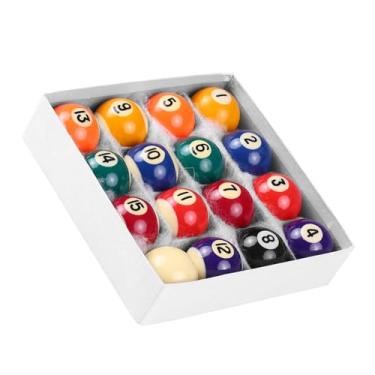 Imagem de Conjunto de Bolas de Mesa de Bilhar Infantil, 25mm, 38mm, Resina, 16 Bolas Com Redondeza, Ataque Fácil para Salas de Jogos, Bares, Jogo Esportivo (2)