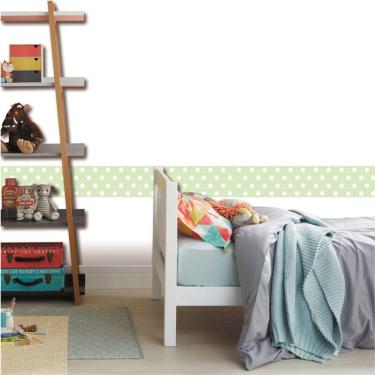 Imagem de Adesivo Faixa De Parede Infantil Poá Np386