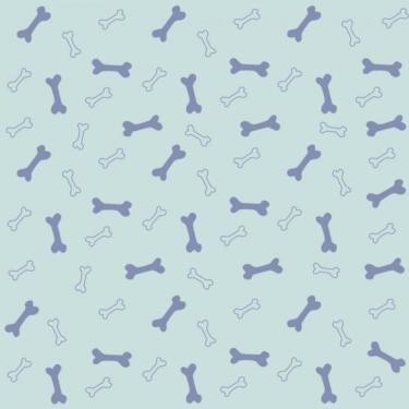 Imagem de Papel De Parede Infantil Osso Cachorro