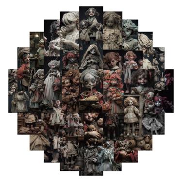 Imagem de Adesivos Dolls Loves, vinil impermeável, anime, 60 unidades/lote