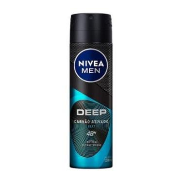 Imagem de Desodorante Nivea Men Deep Aerosol Carvão Ativado Beat Nivea-Feminino