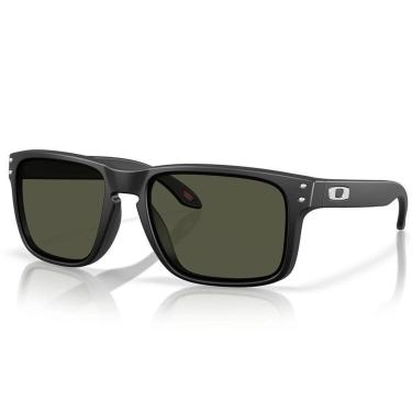 Imagem de Óculos de Sol Oakley Holbrook Matte Black 10% Grey/Dark Grey-Masculino