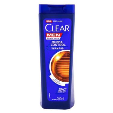 Imagem de Shampoo Anticaspa Clear Men Queda Control 200ml